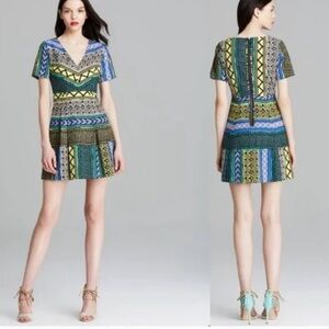 Anthropologie Plenty by Tracy Reese Dress Mini Pattern- size 2
